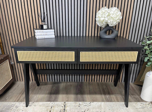 Black Wooden Desk/Dressing Table
