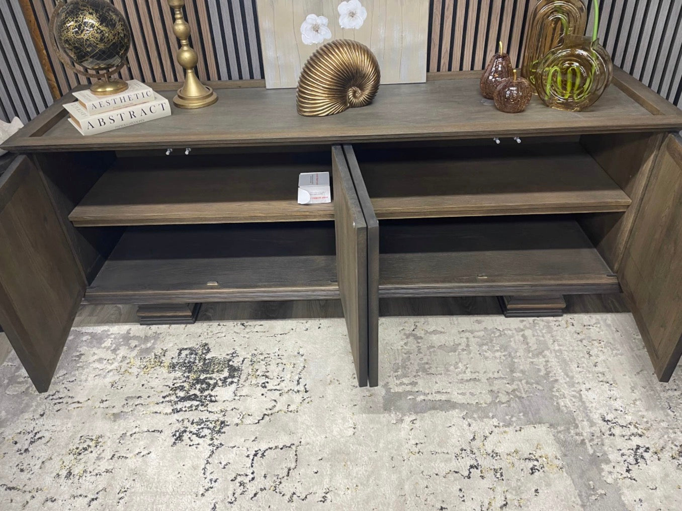 Dark Walnut Large Sideboard