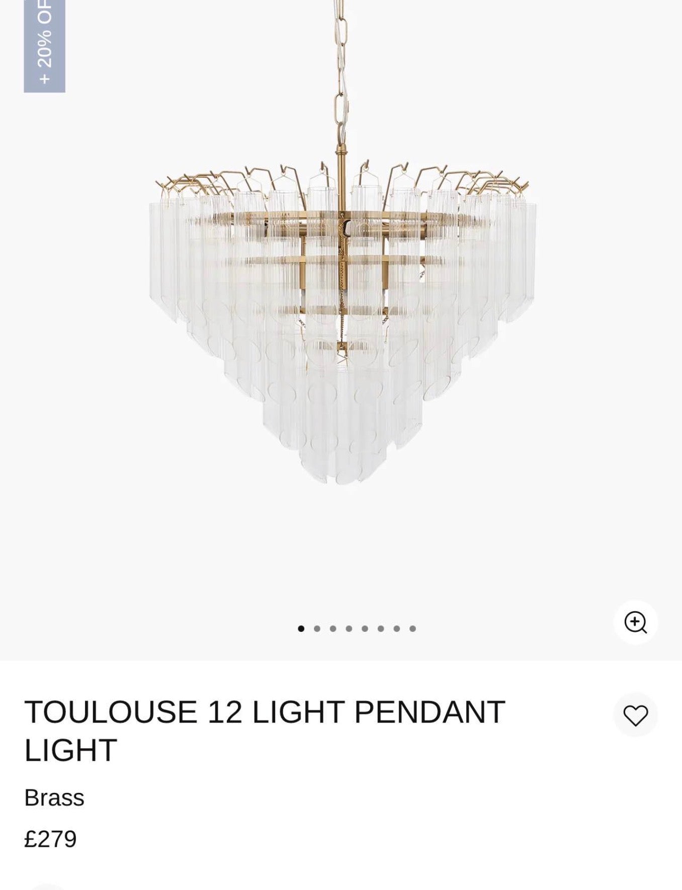 Toulouse 12 Light Pendant Light