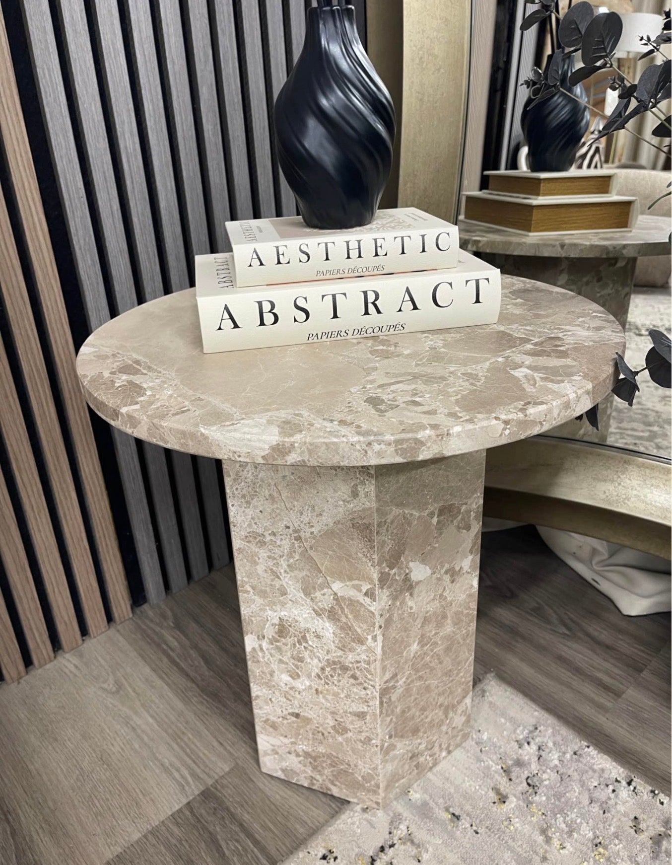 Round Marble Side Table