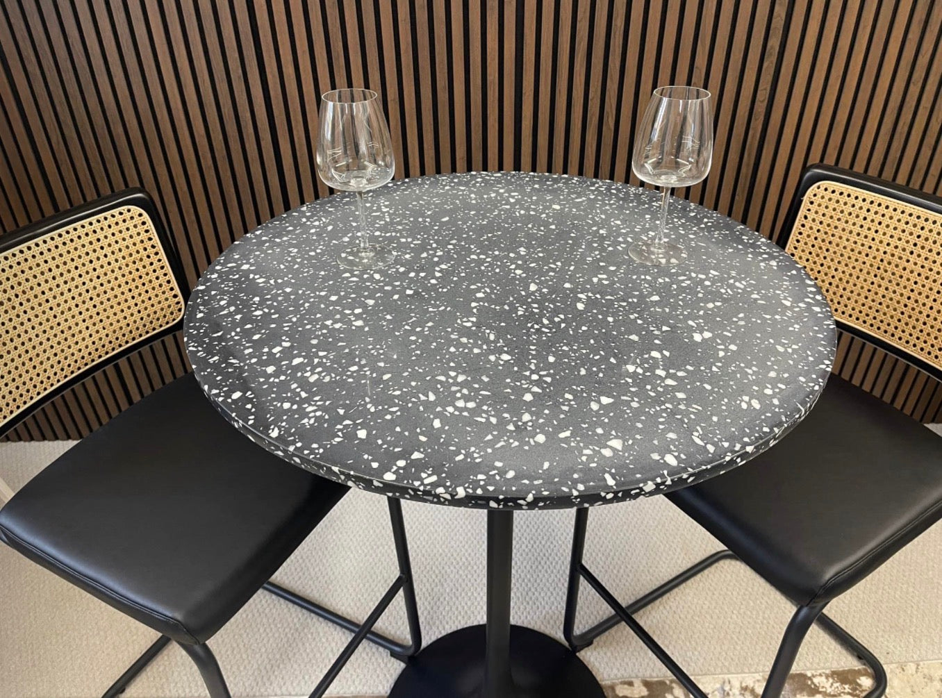 Marble Top Bar Table Only