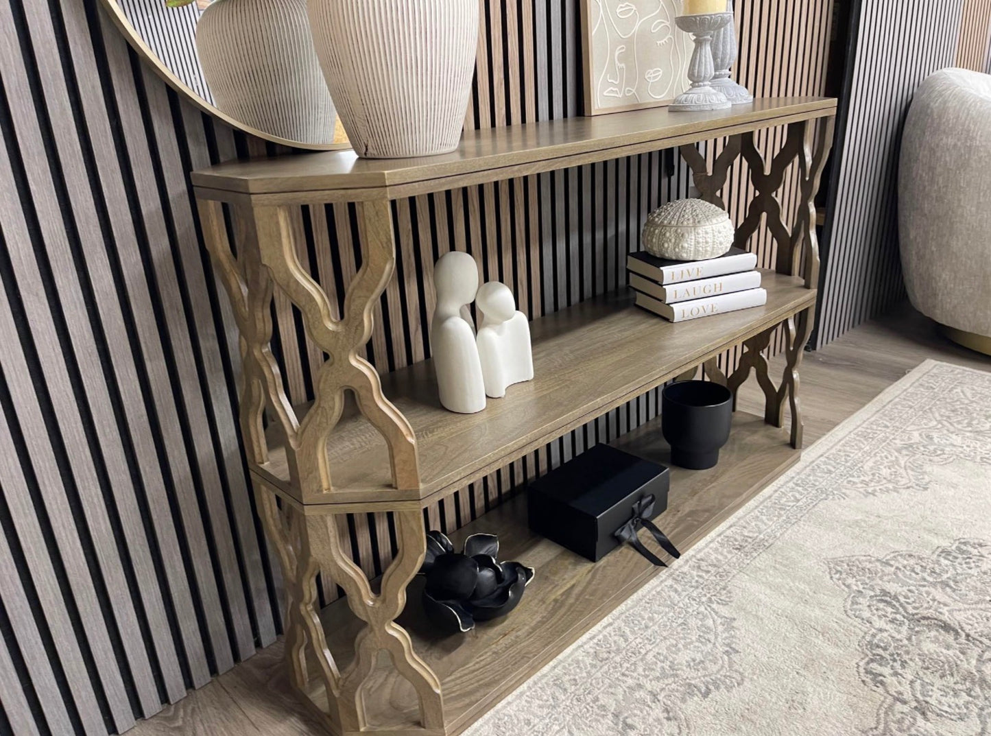 Laura Ashley Mango Wood Console Table