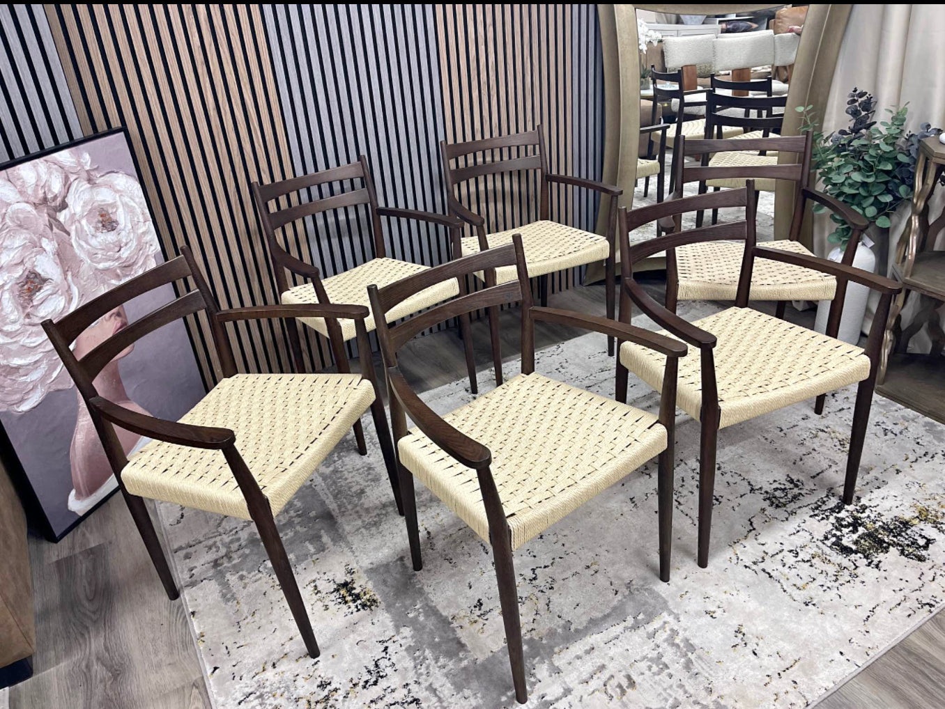 Cult Furniture Carver Dining Chairs x6