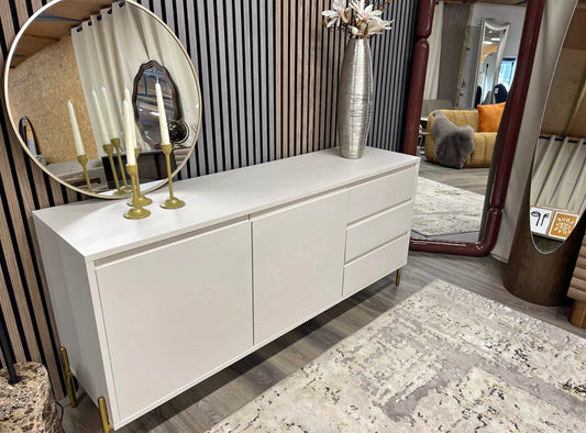 Large White Sideboard