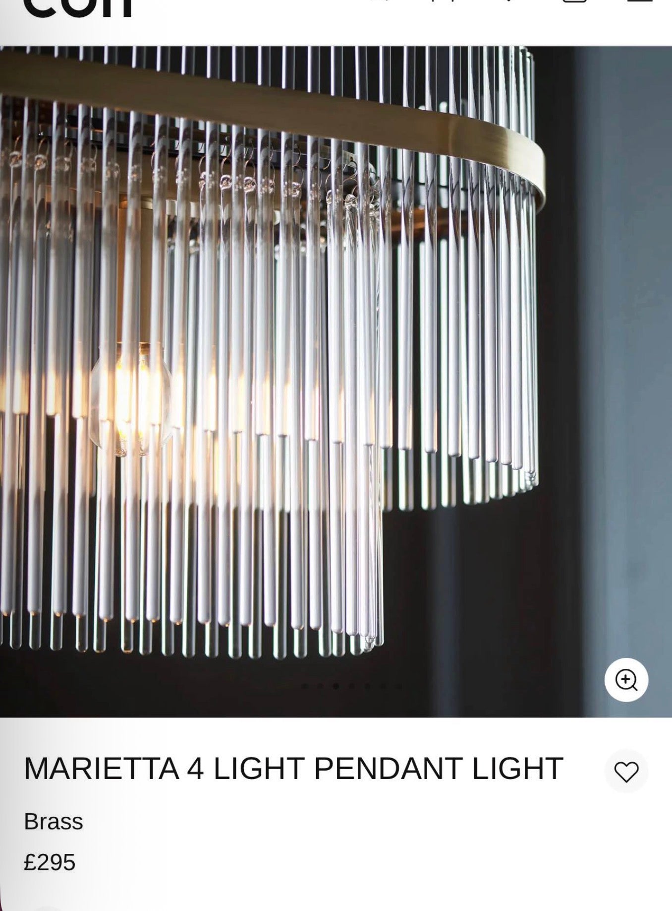 Marietta 4 Light Pendant Light