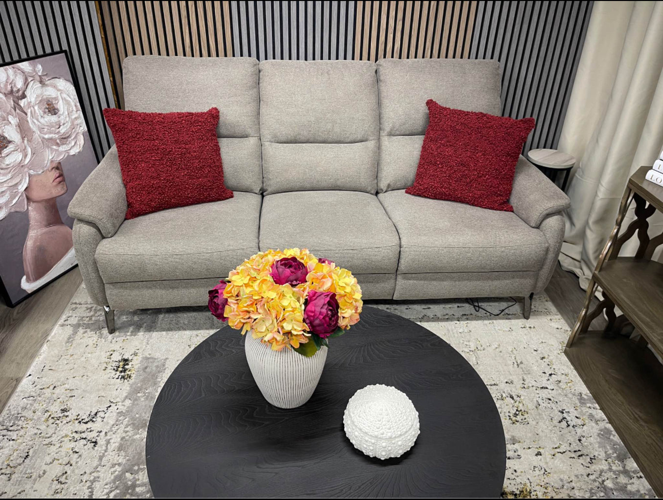 3 Seater Power Recliner Sofa