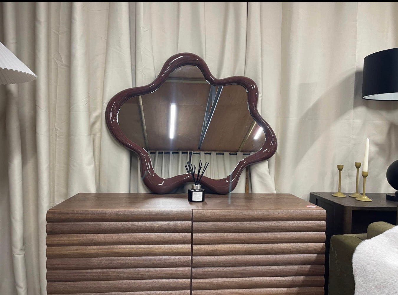 Wavy Wall Mirror