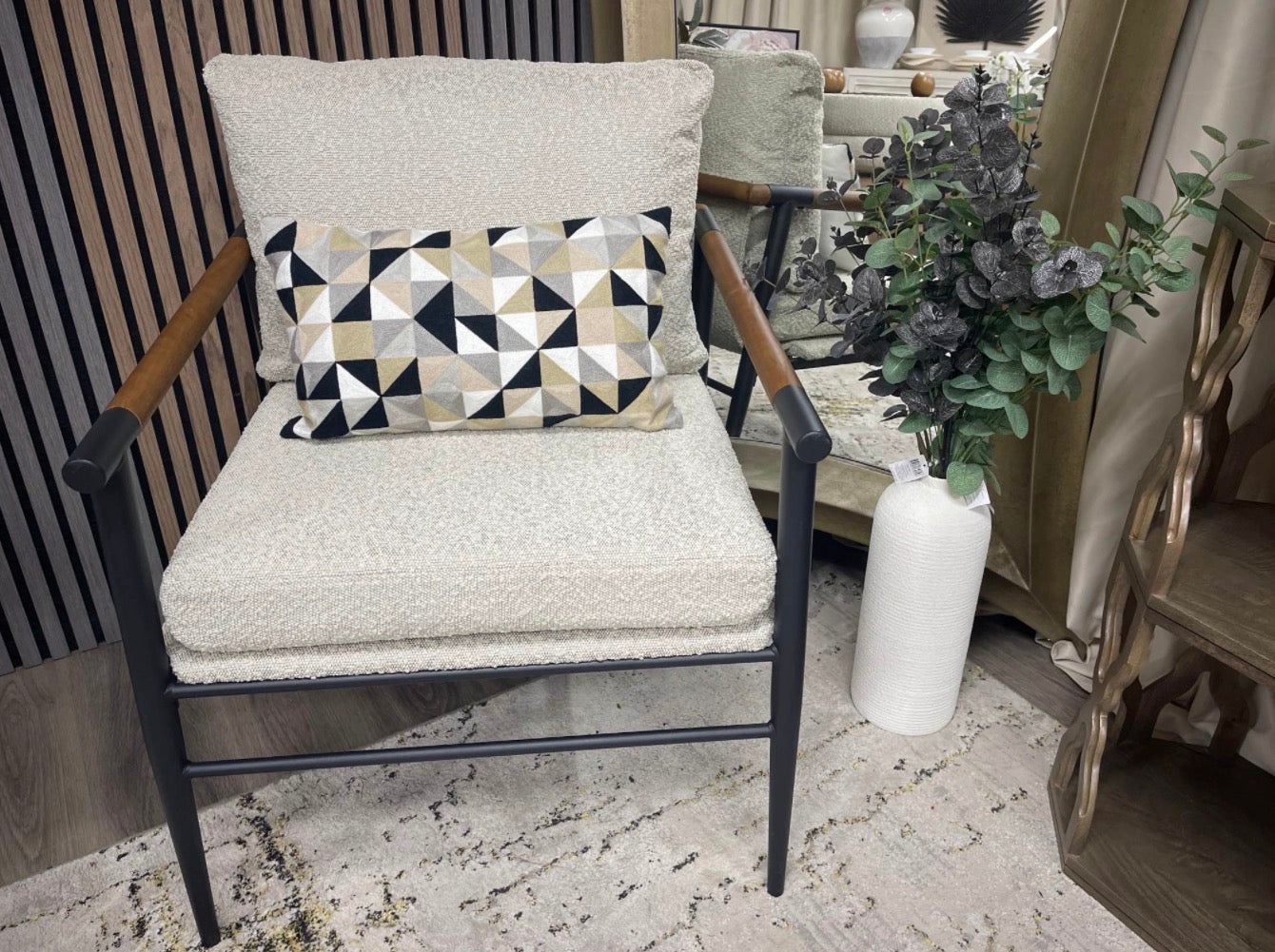 Boucle Armchair