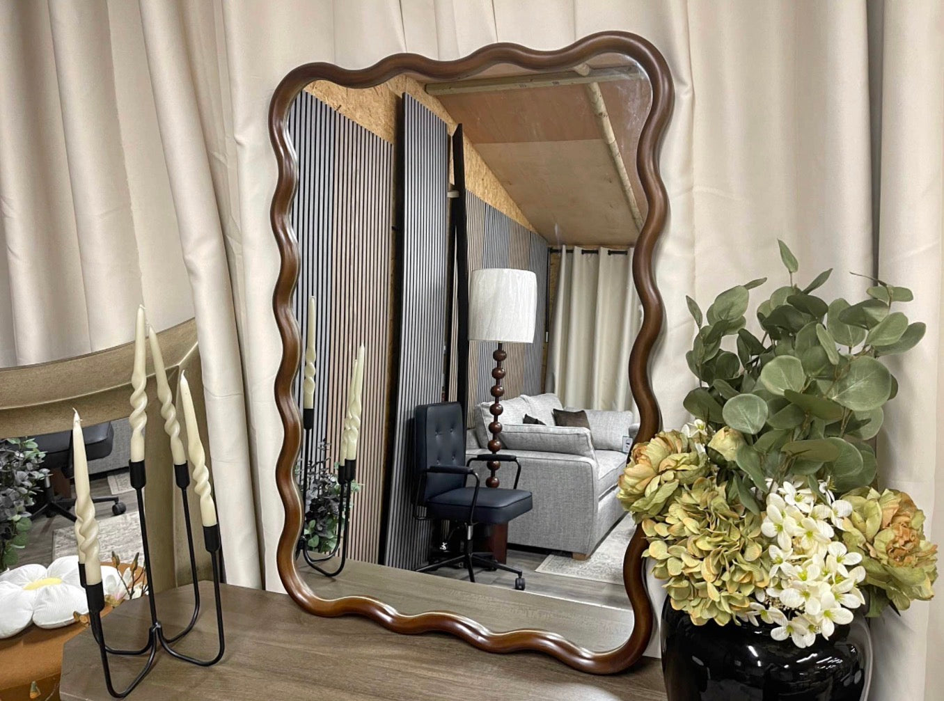 Wavy Wall Mirror