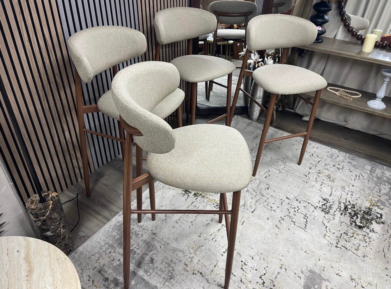 Cult Furniture Halston Barstools x4