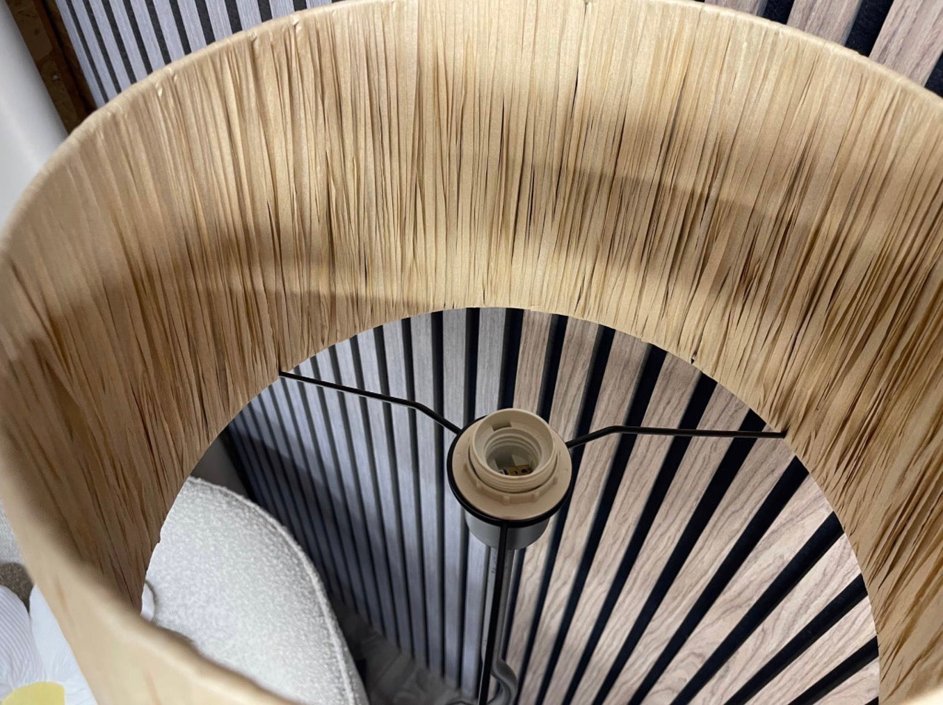 Raffia Floor Lamp