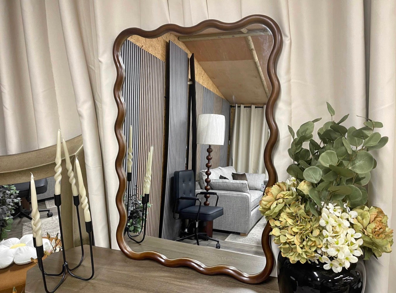 Wavy Wall Mirror