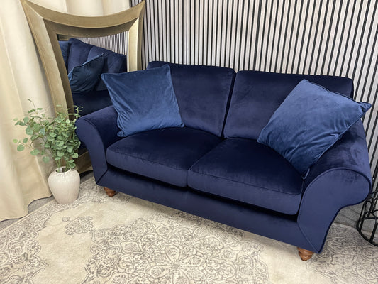 Dfs 2 seater velvet sofa