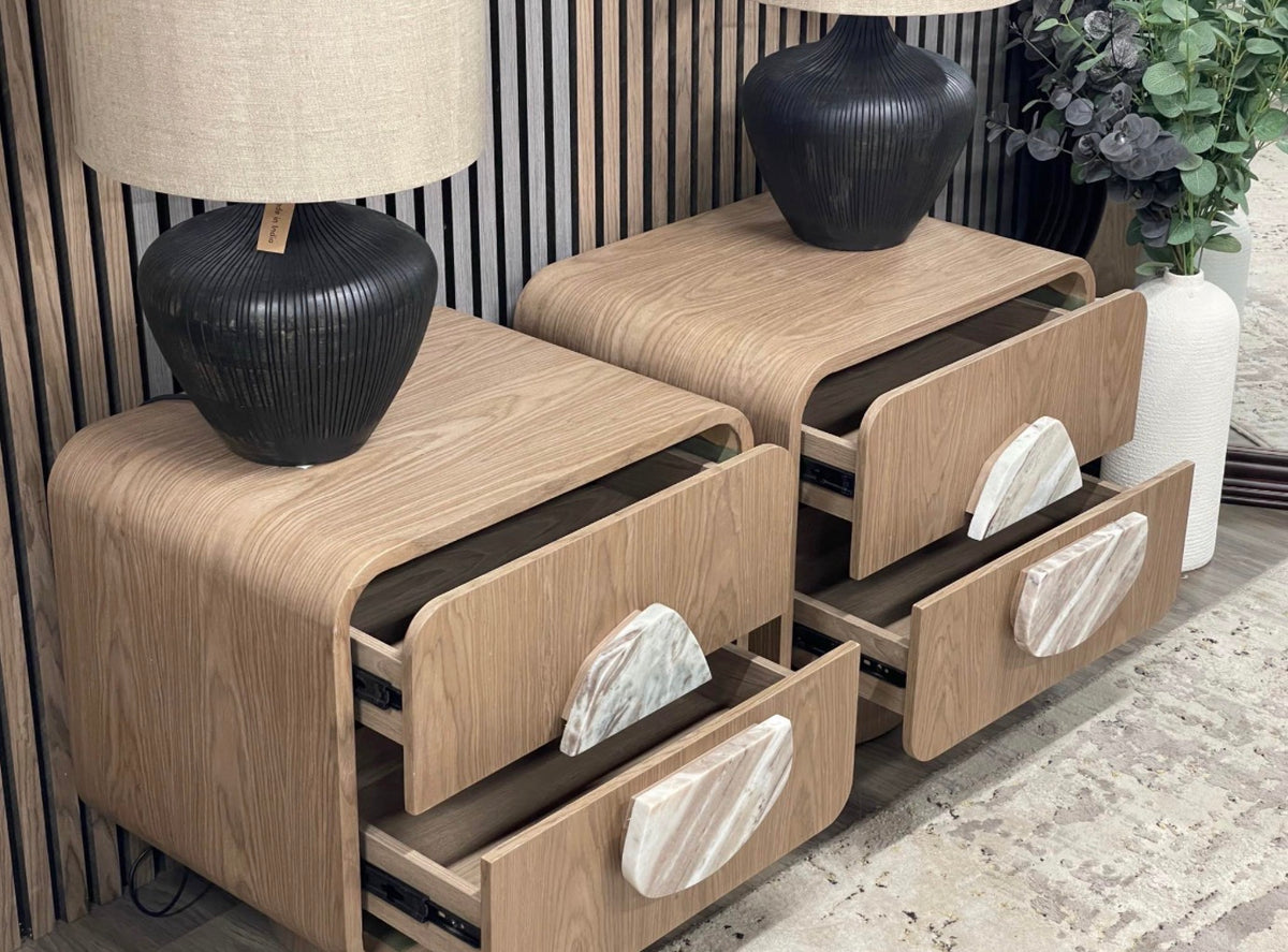 Aria Set Of 2 Bedside Tables