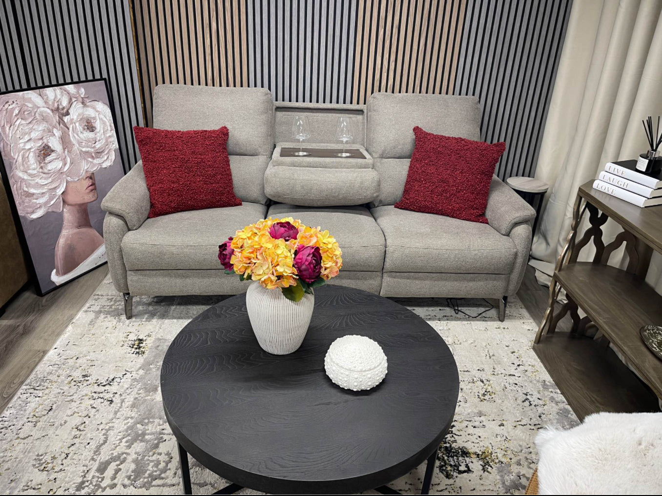 3 Seater Power Recliner Sofa