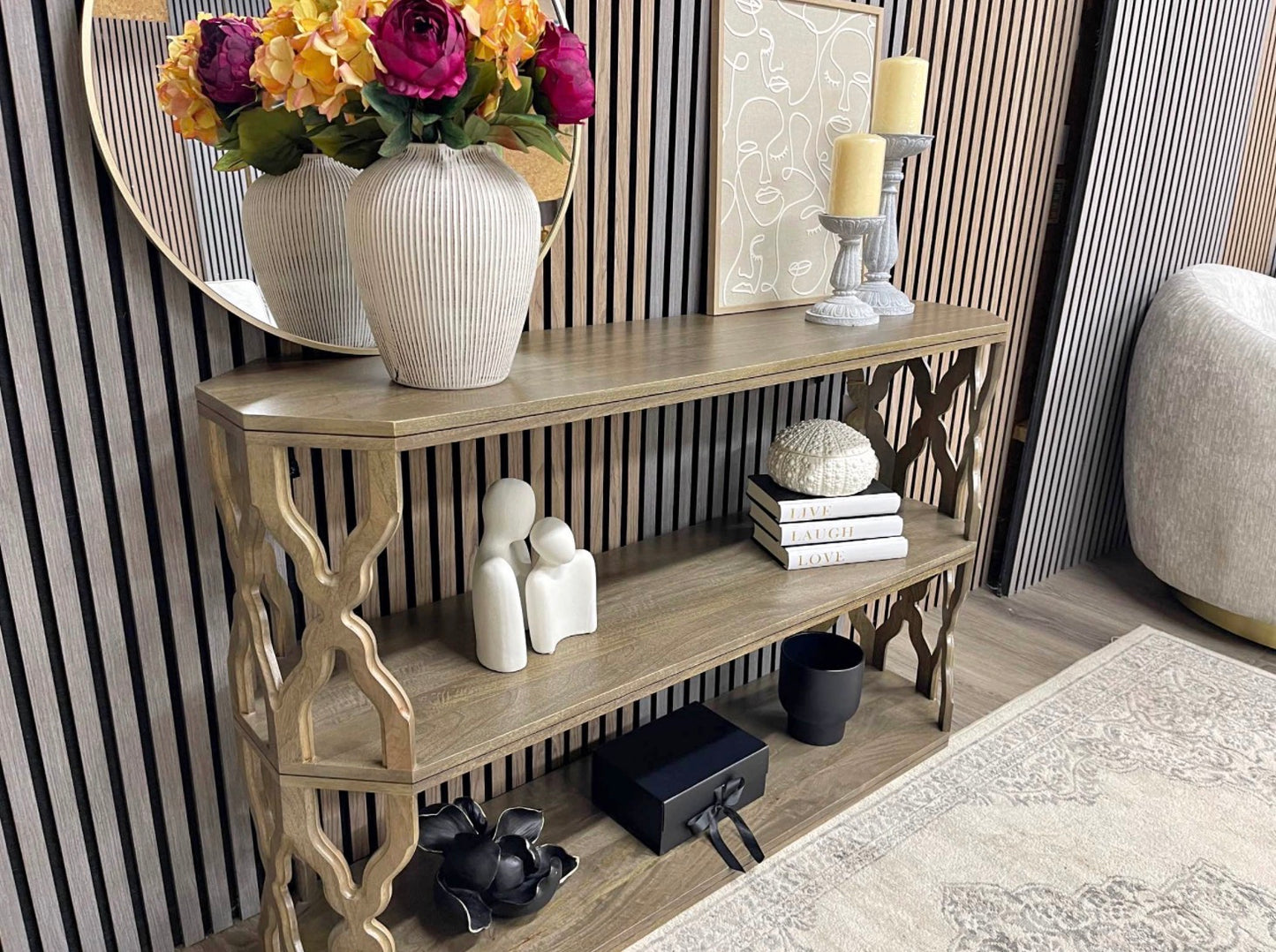 Laura Ashley Mango Wood Console Table