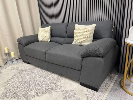 Grey 3 seater sofa