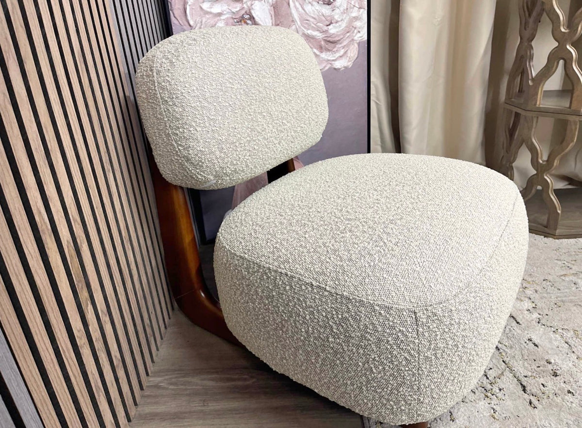 Didsbury Speckled Boucle Accent Chair