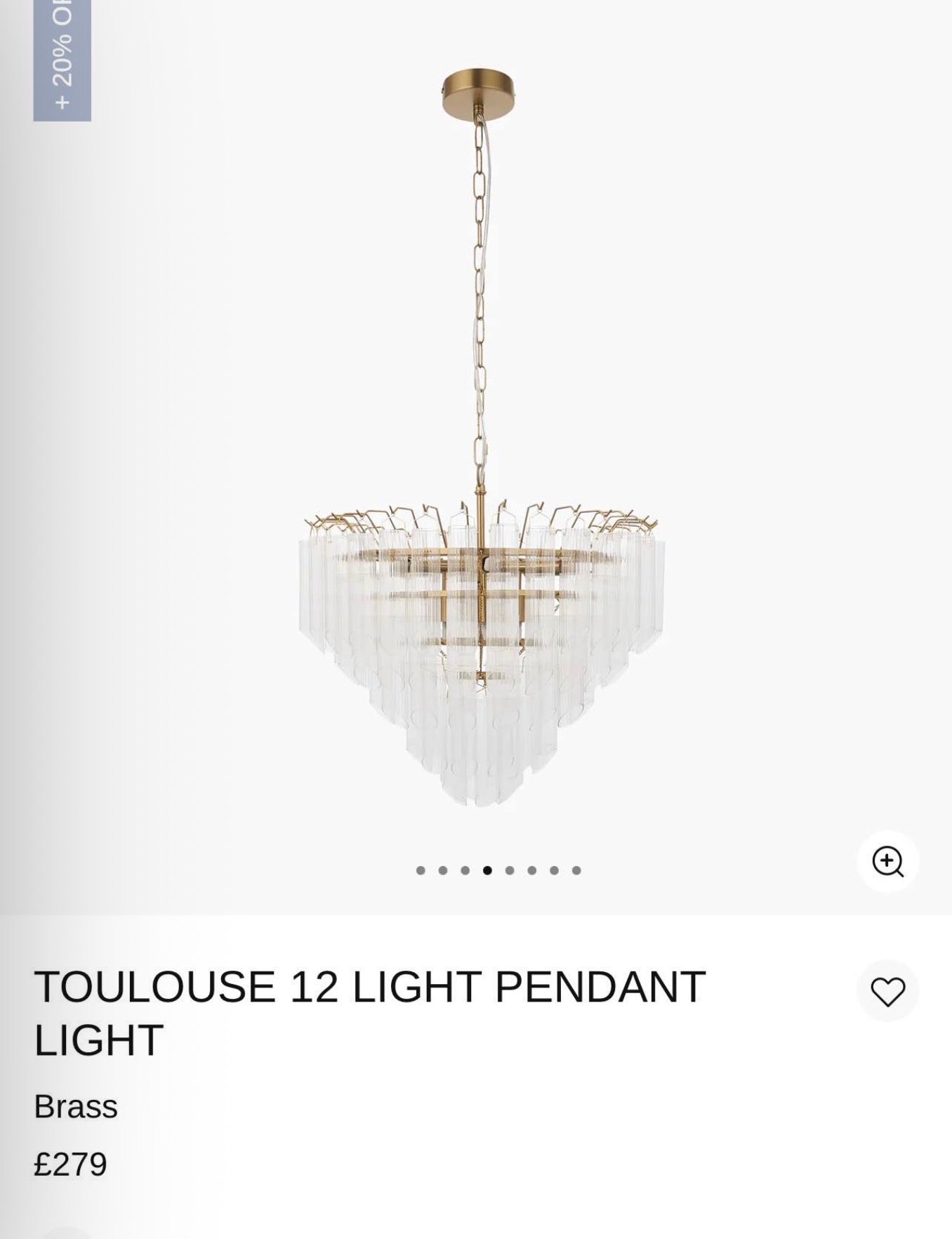 Toulouse 12 Light Pendant Light