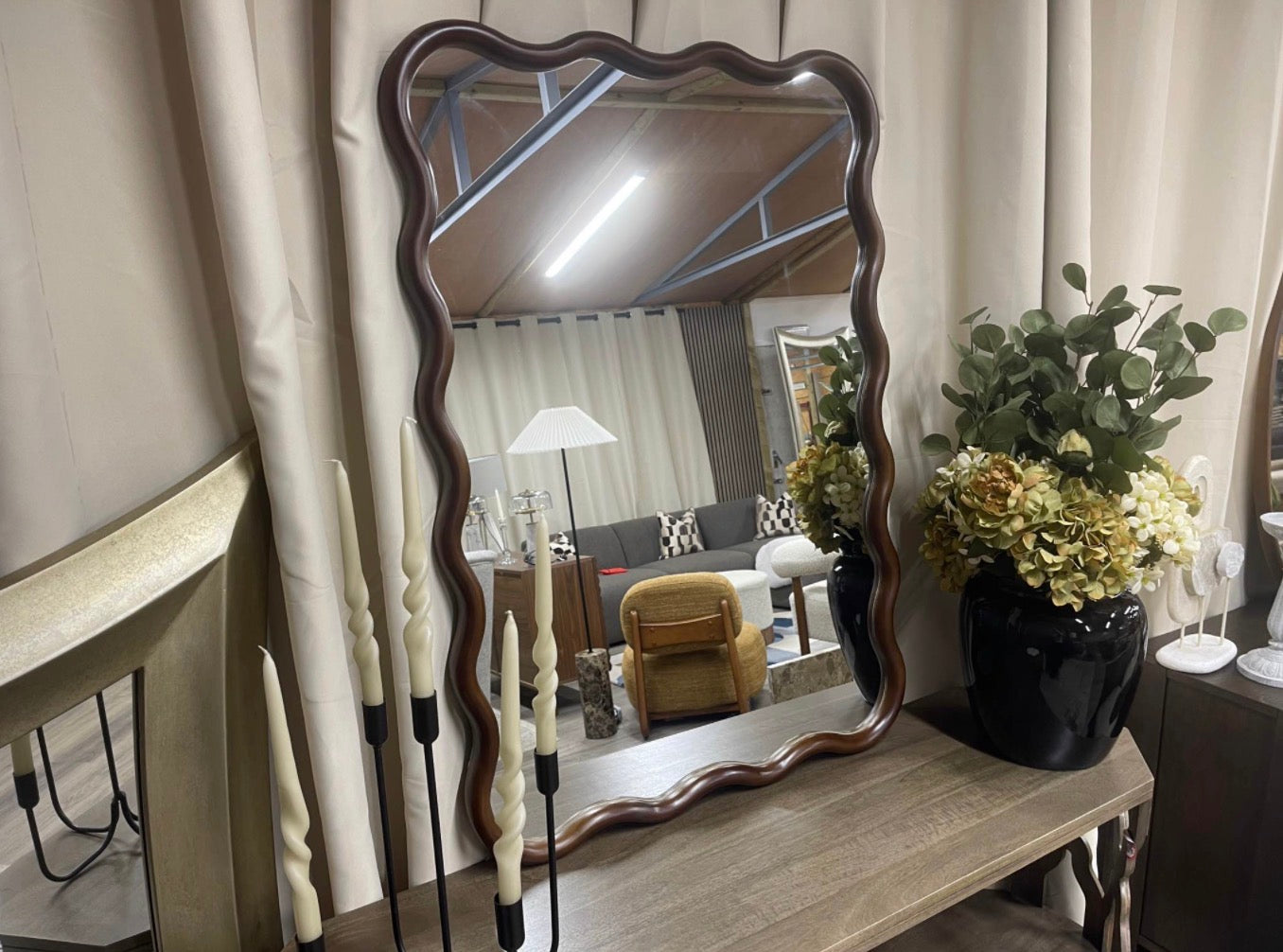 Wavy Wall Mirror