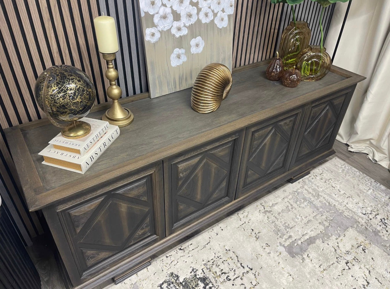 Dark Oak Large Sideboard
