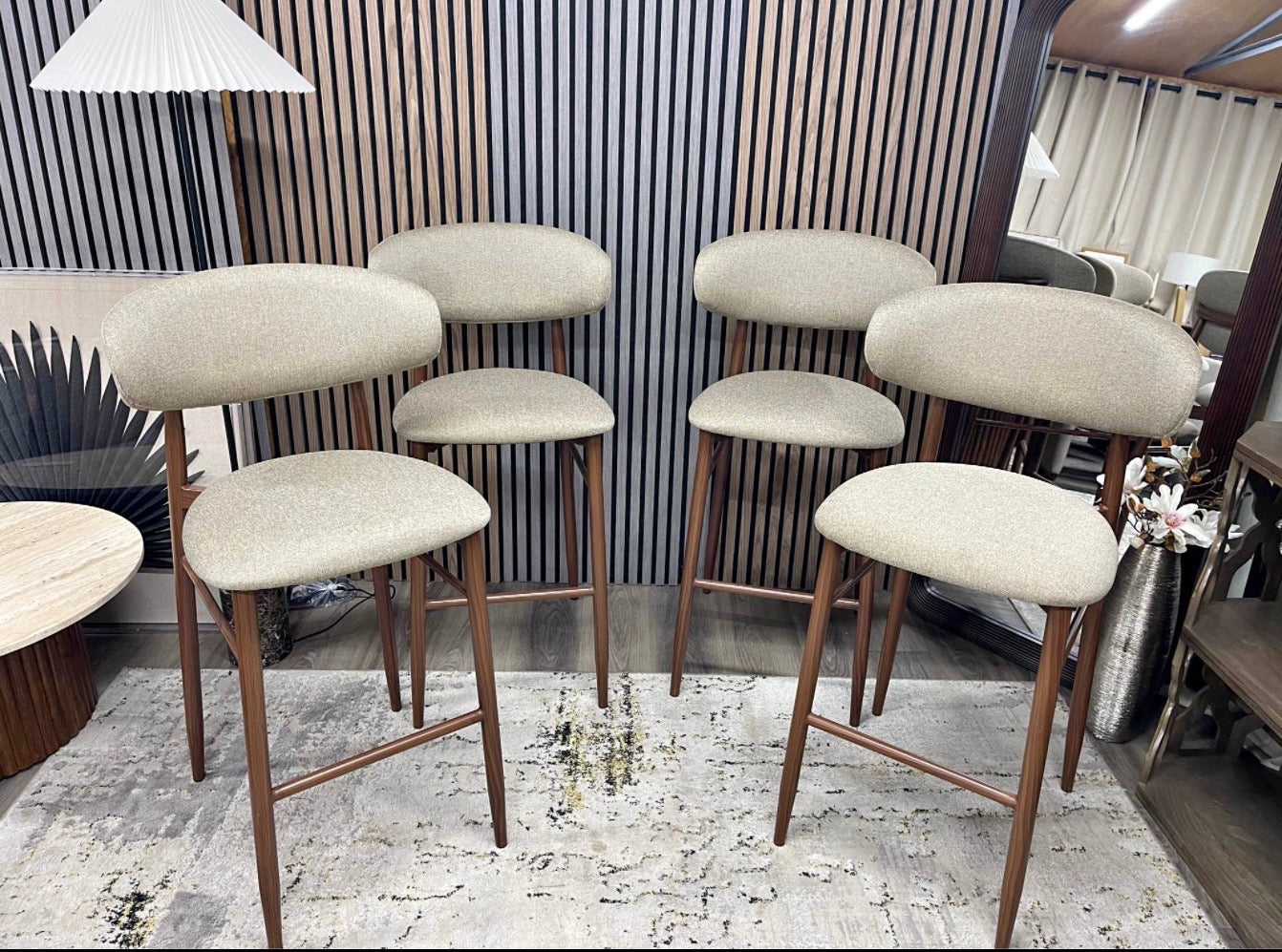 Cult Furniture Halston Barstools x4