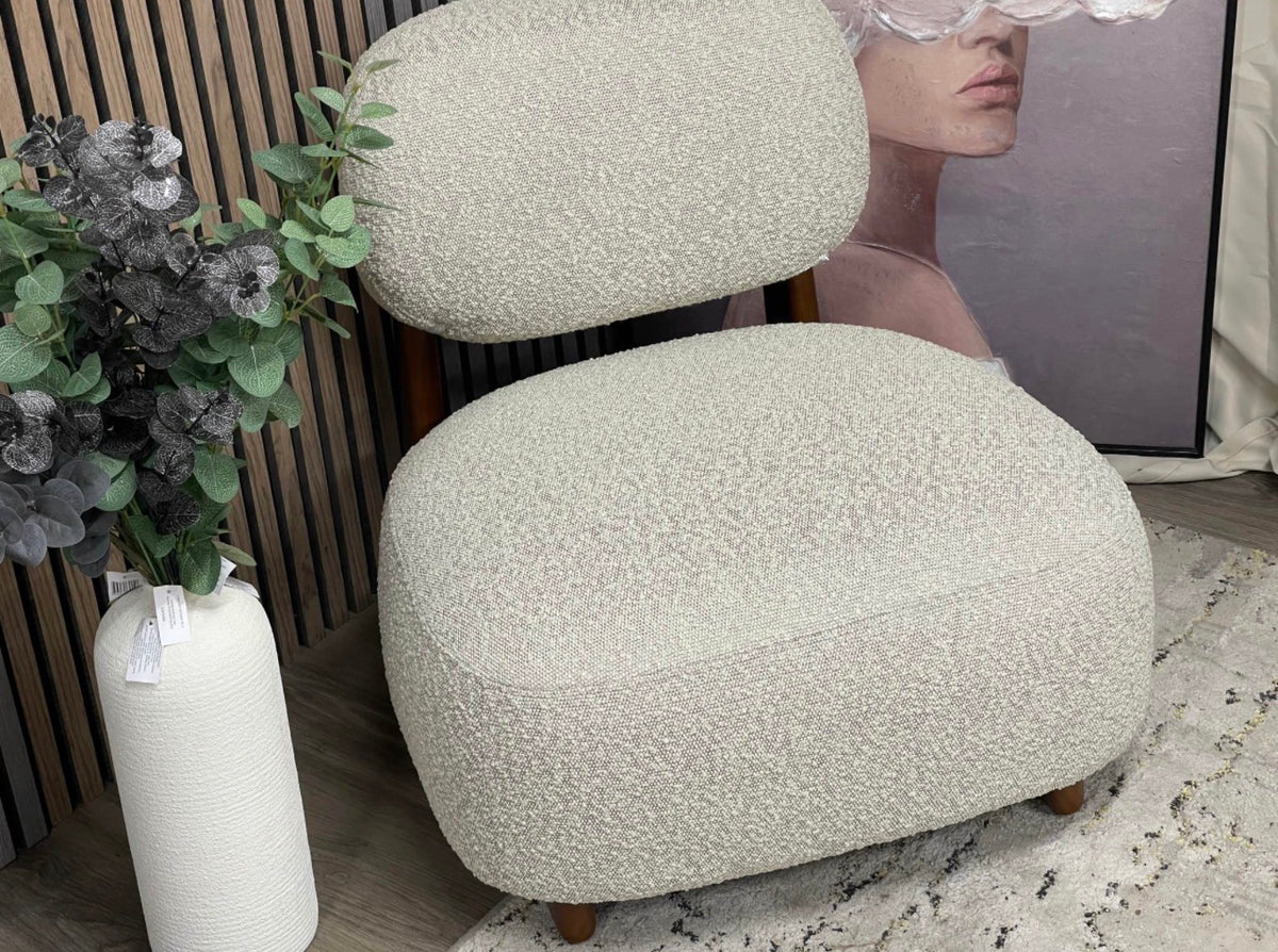 Didsbury Speckled Boucle Accent Chair