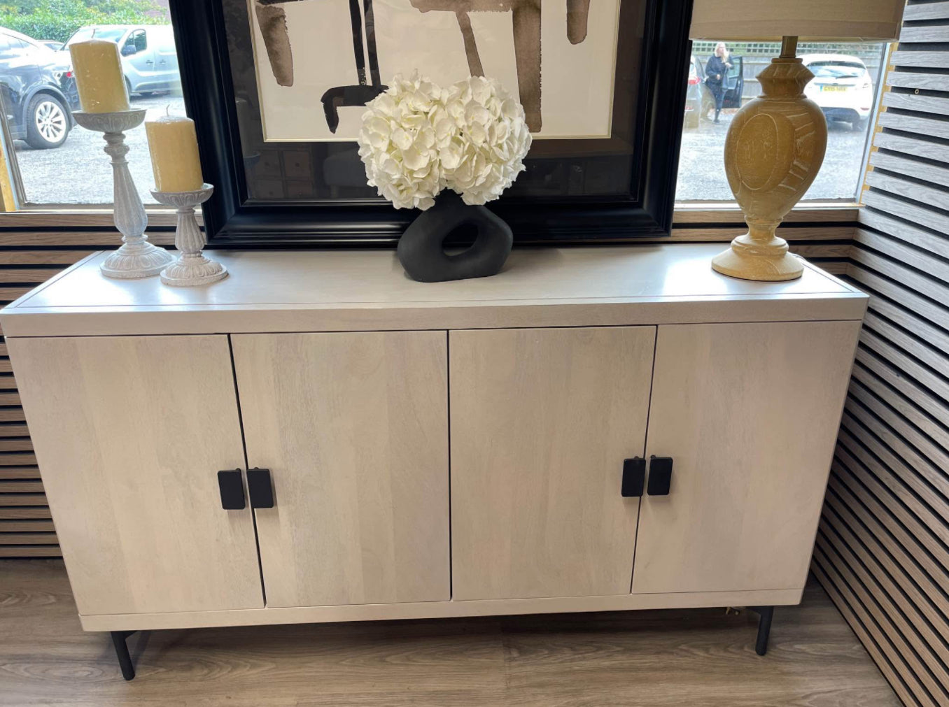 Next Alma Mango Wood Sideboard