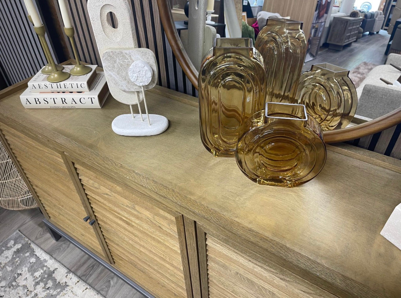 Natural Oak Large Sideboard
