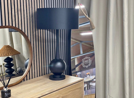 Astley Black Lamp