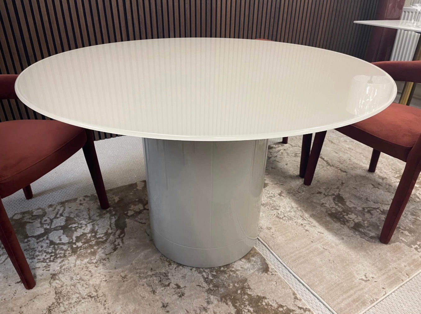 Glass Dining Table And 4 Dining Chairs