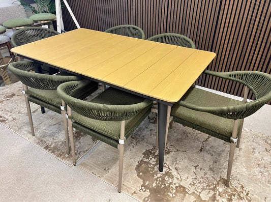 6 Seat Garden Dining Set