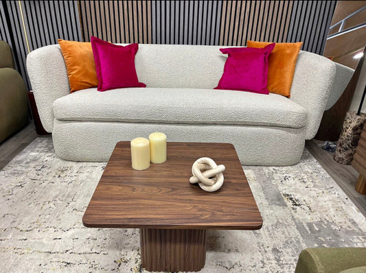 Miller Speckled Boucle 3 Seater Sofa
