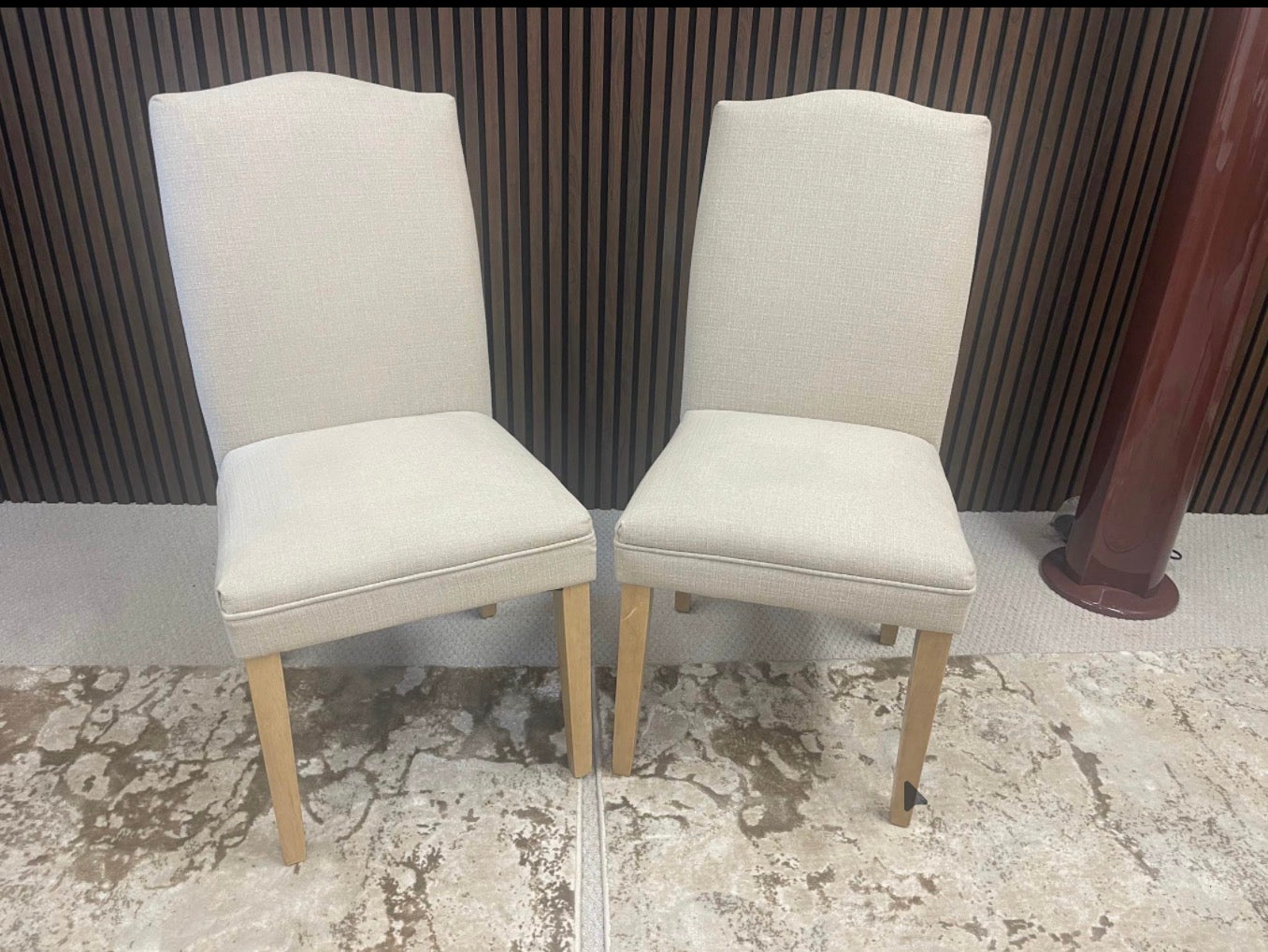 Set Of 2 Malvern Wood Chairs