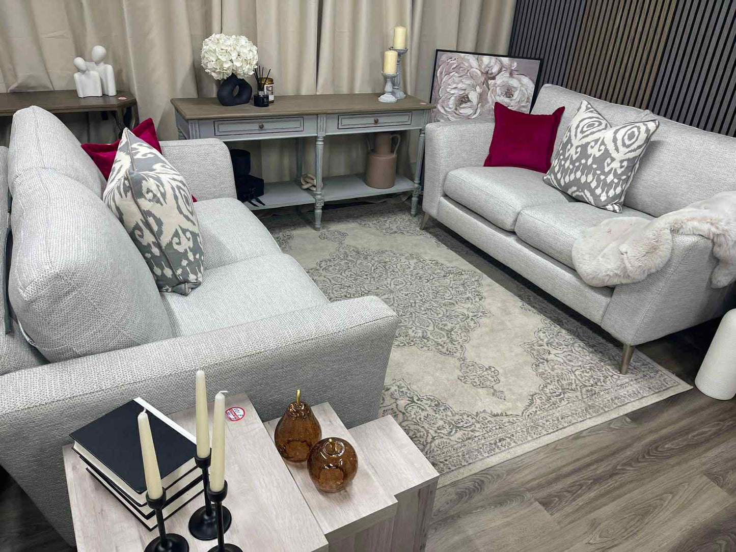 Dfs Libby 2x2 Seater Sofa Set