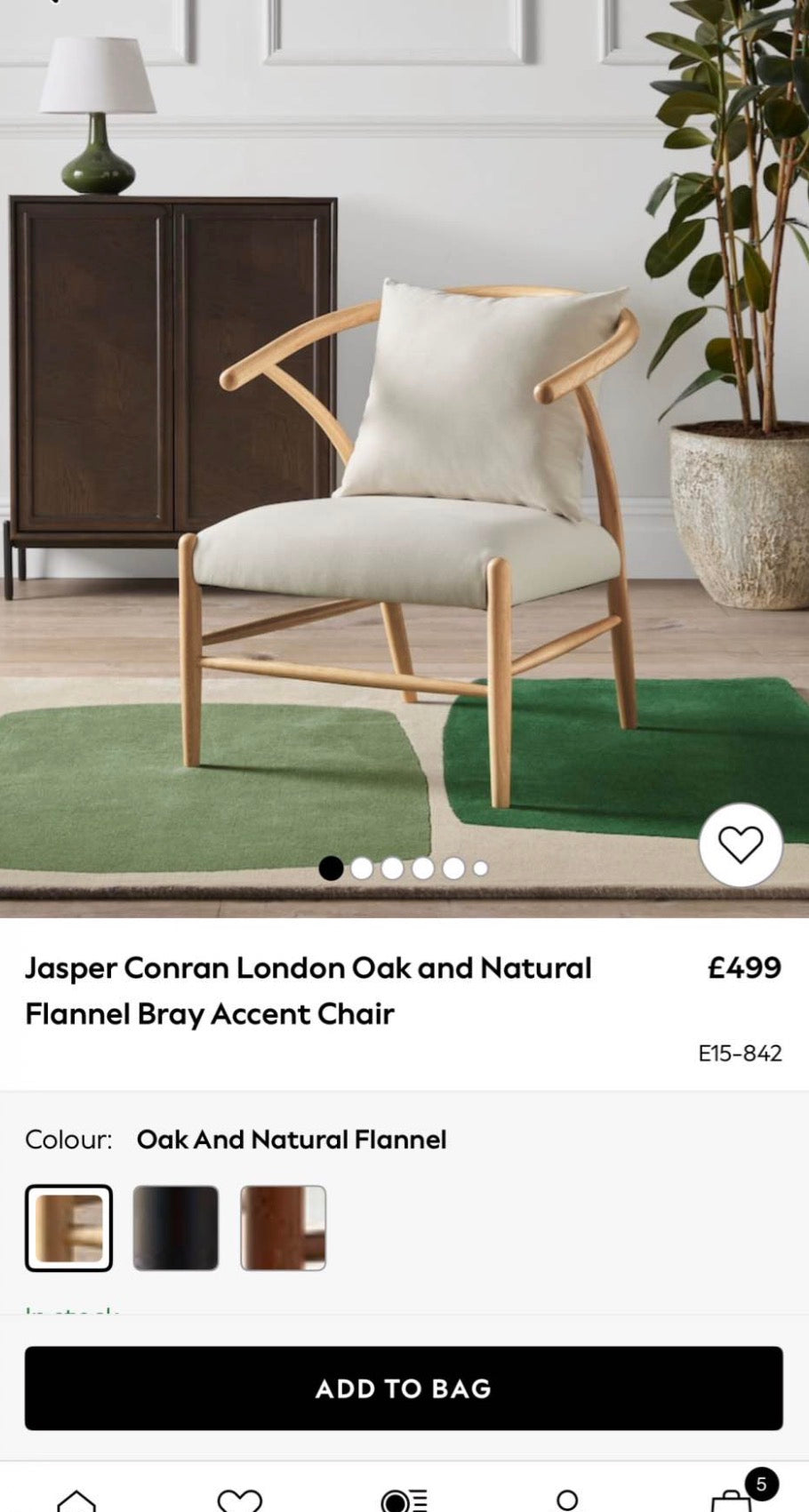 Next Jasper Conran Accent Chair