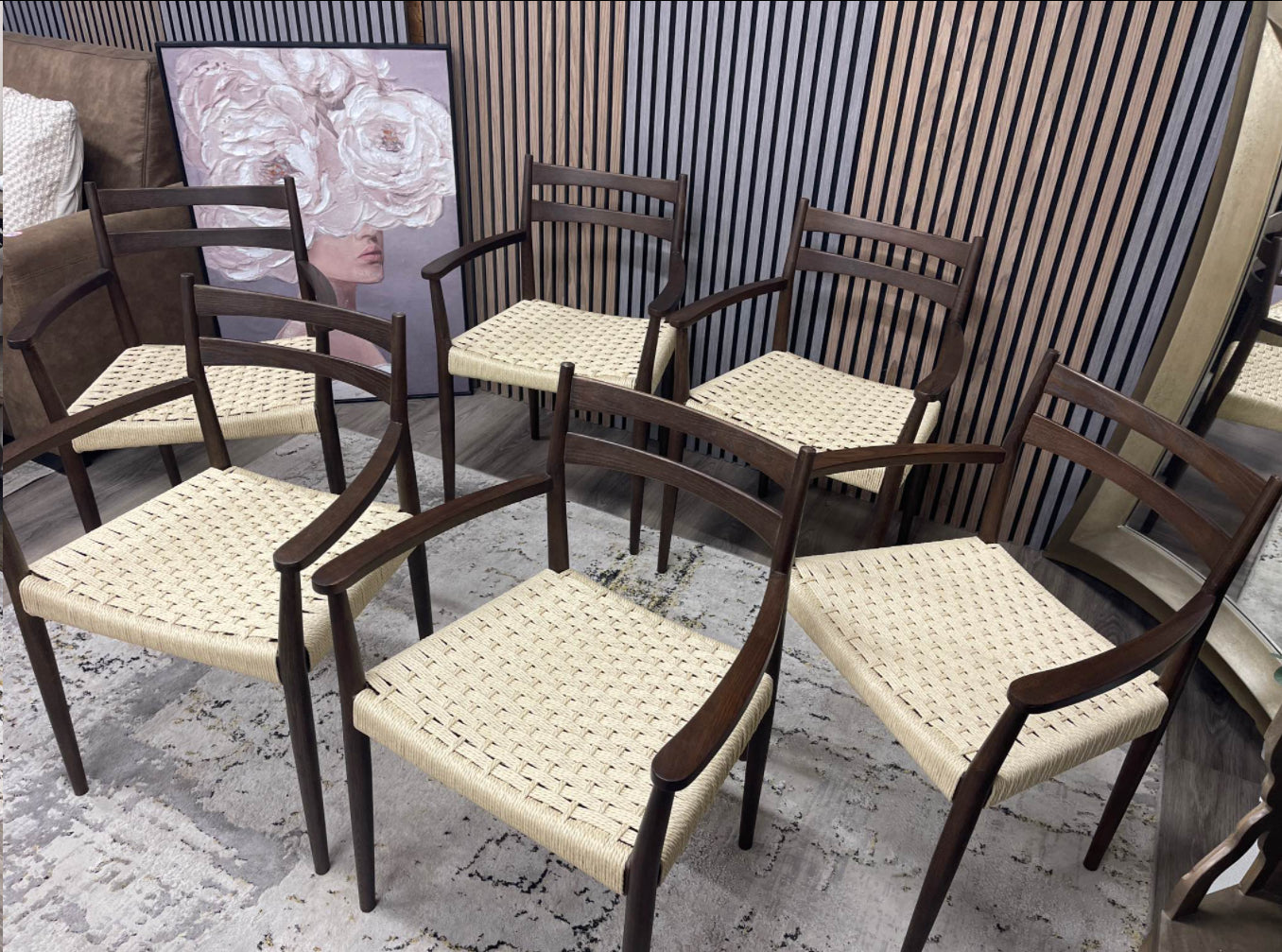 Cult Furniture Carver Dining Chairs x6