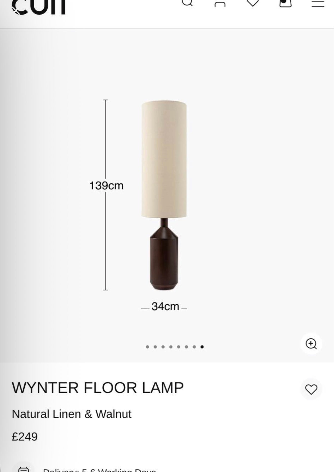 Cult Furniture Floor Lamp