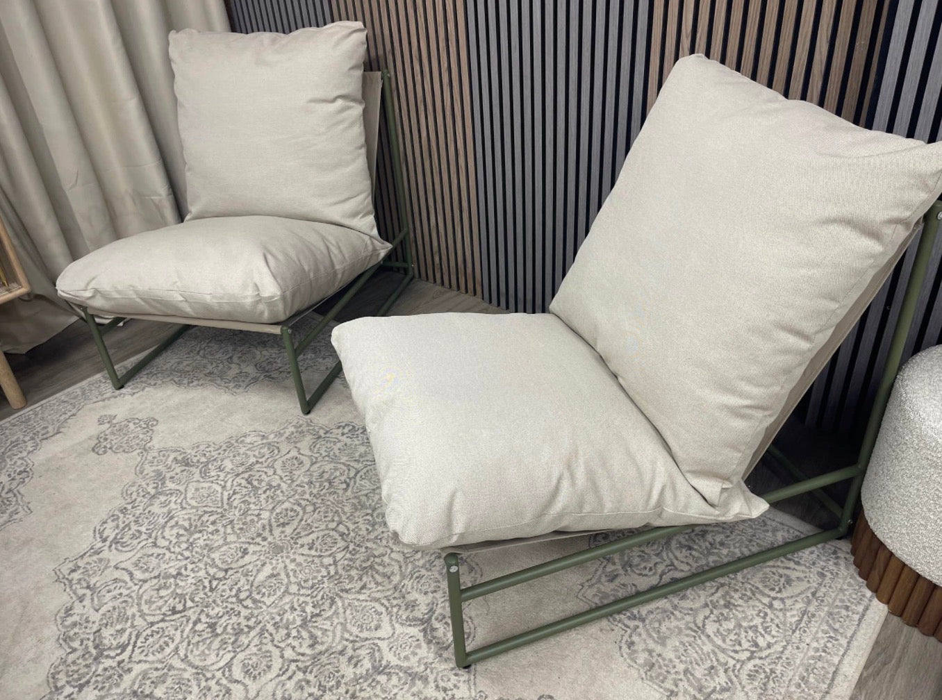 Enzo Set Of 2 Bistro Garden Lounge Chairs