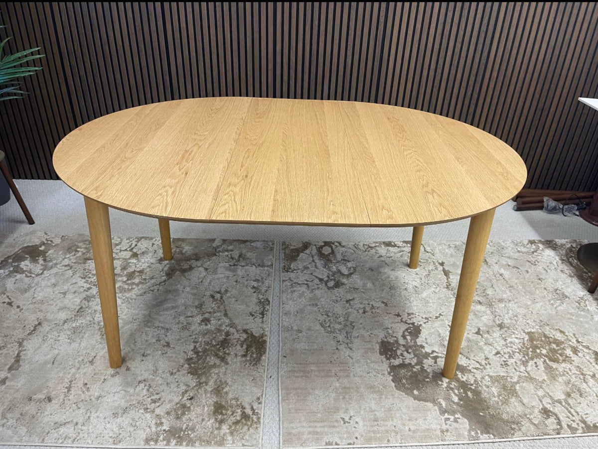 Montreux Round Wooden Extendable Dining Table