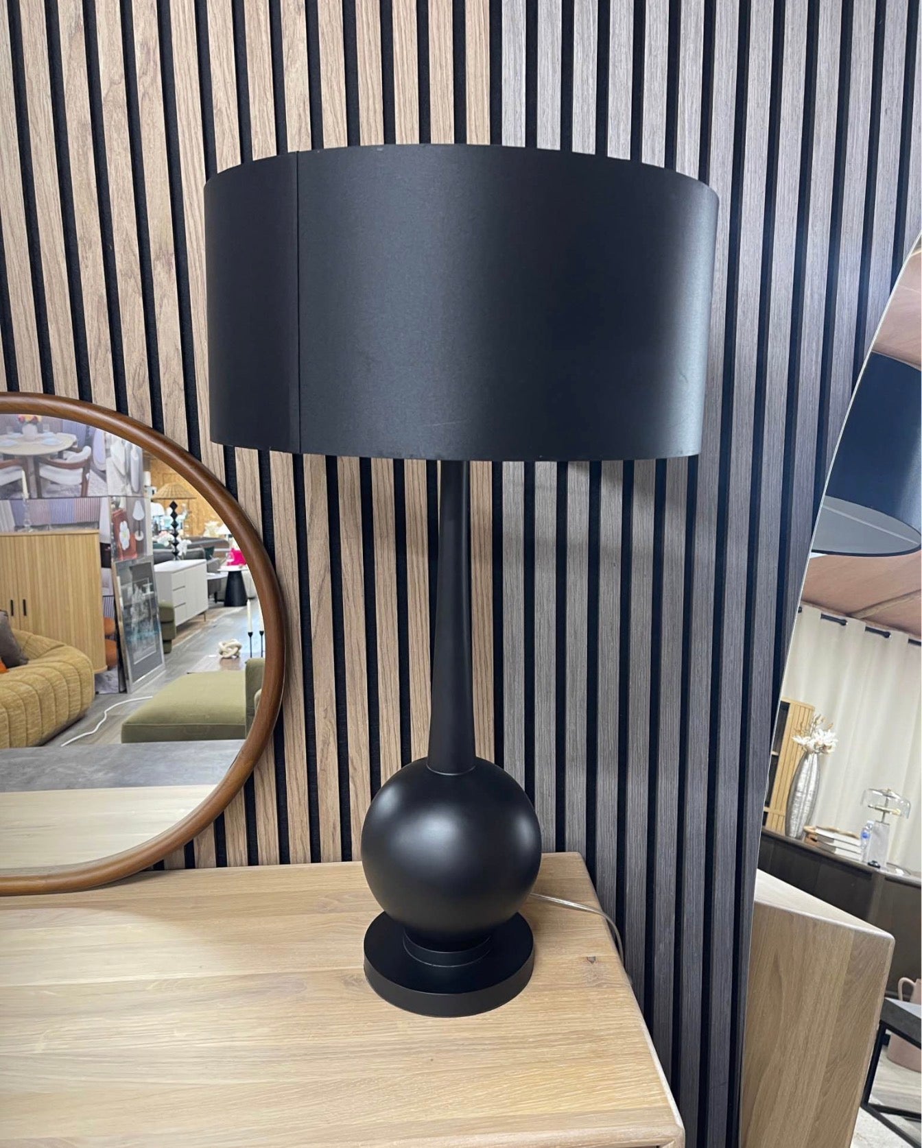 Astley Black Lamp