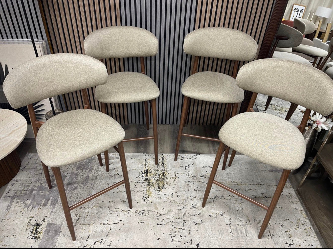 Cult Furniture Halston Barstools x4