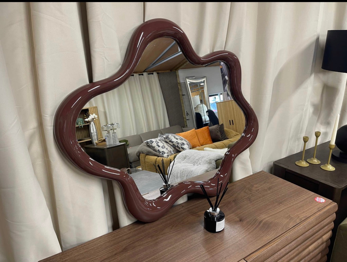Wavy Wall Mirror