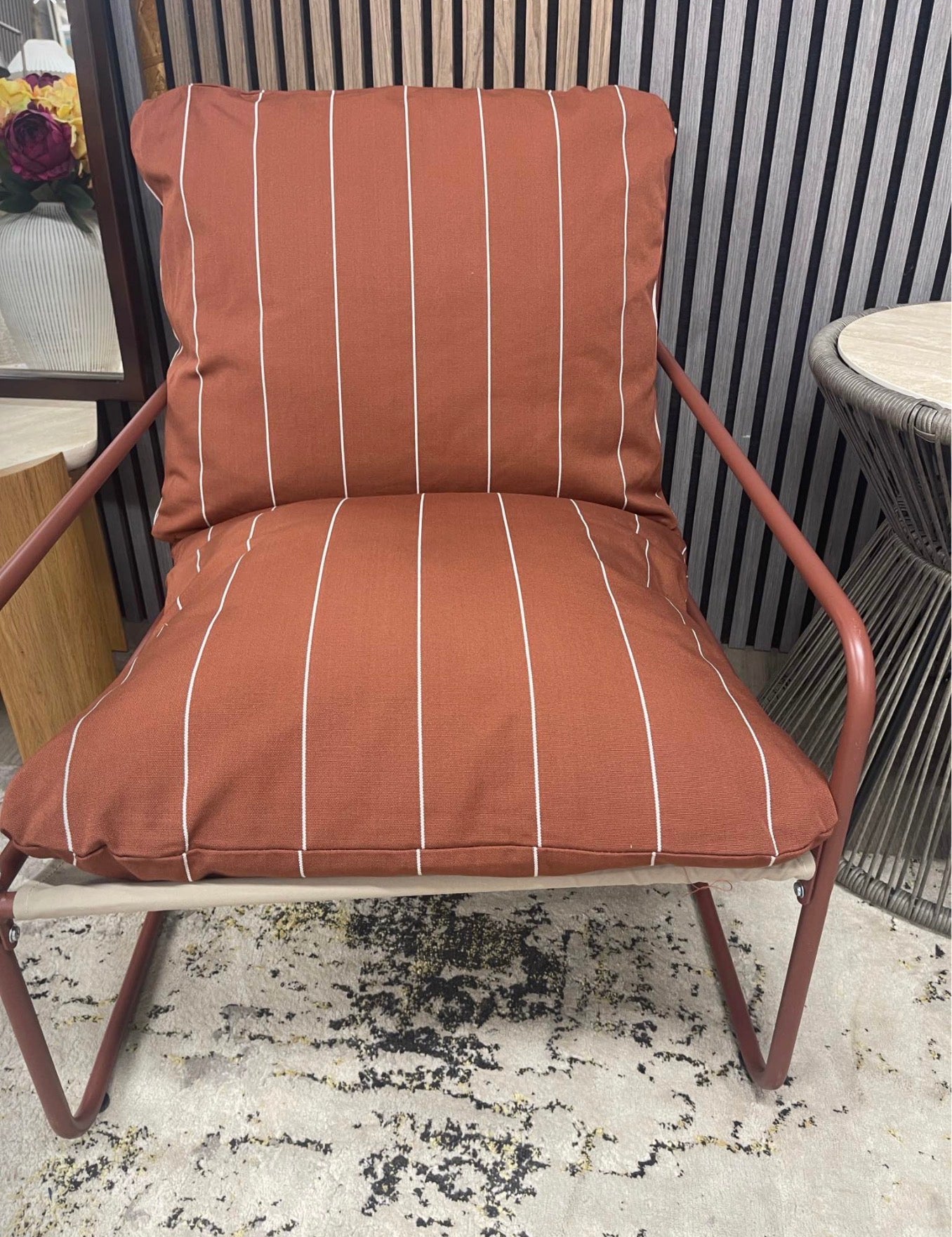 Red Garden Bistro Set