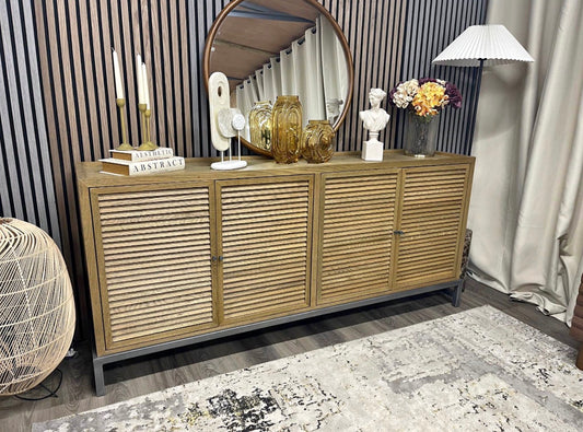 Natural Oak Large Sideboard