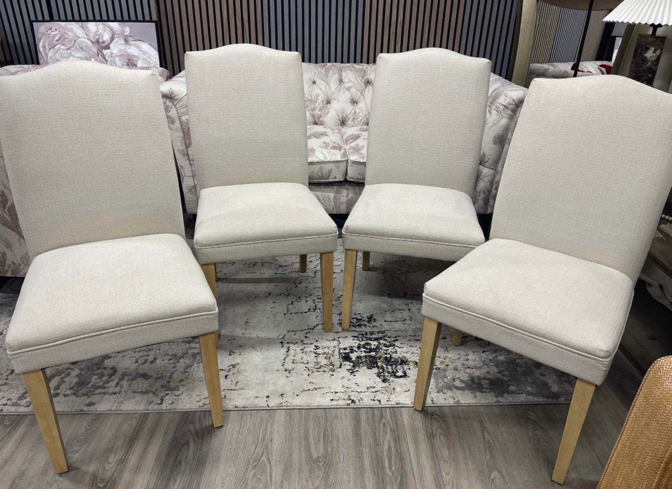 Next Malvern Wood Dining Chairs x4