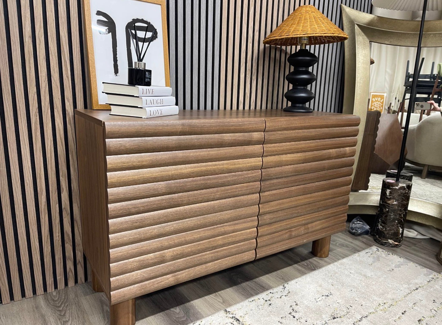 Raphael 2 Door Wooden Sideboard