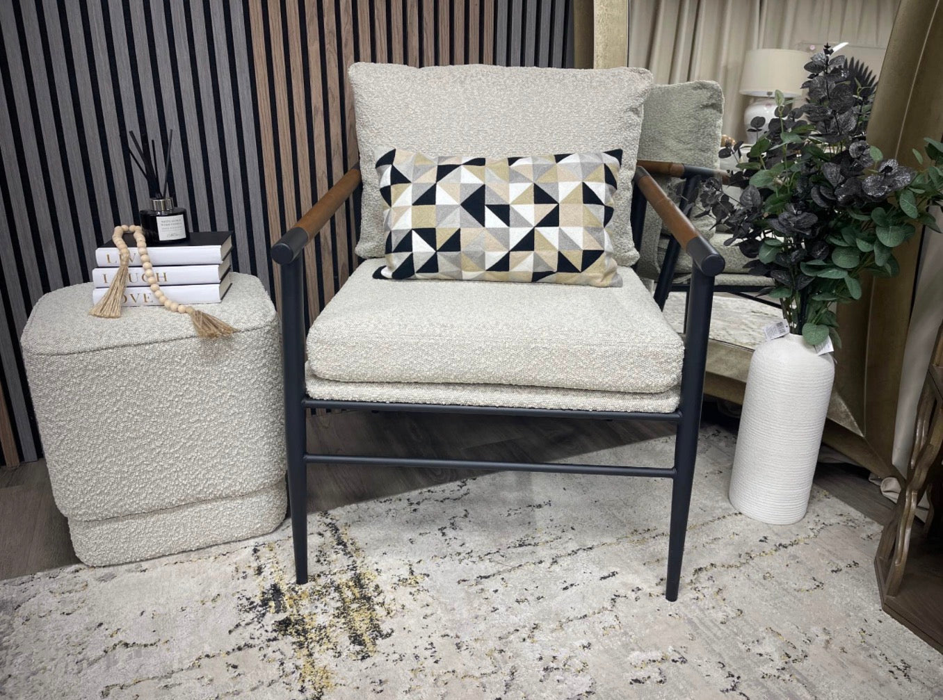 Boucle Armchair