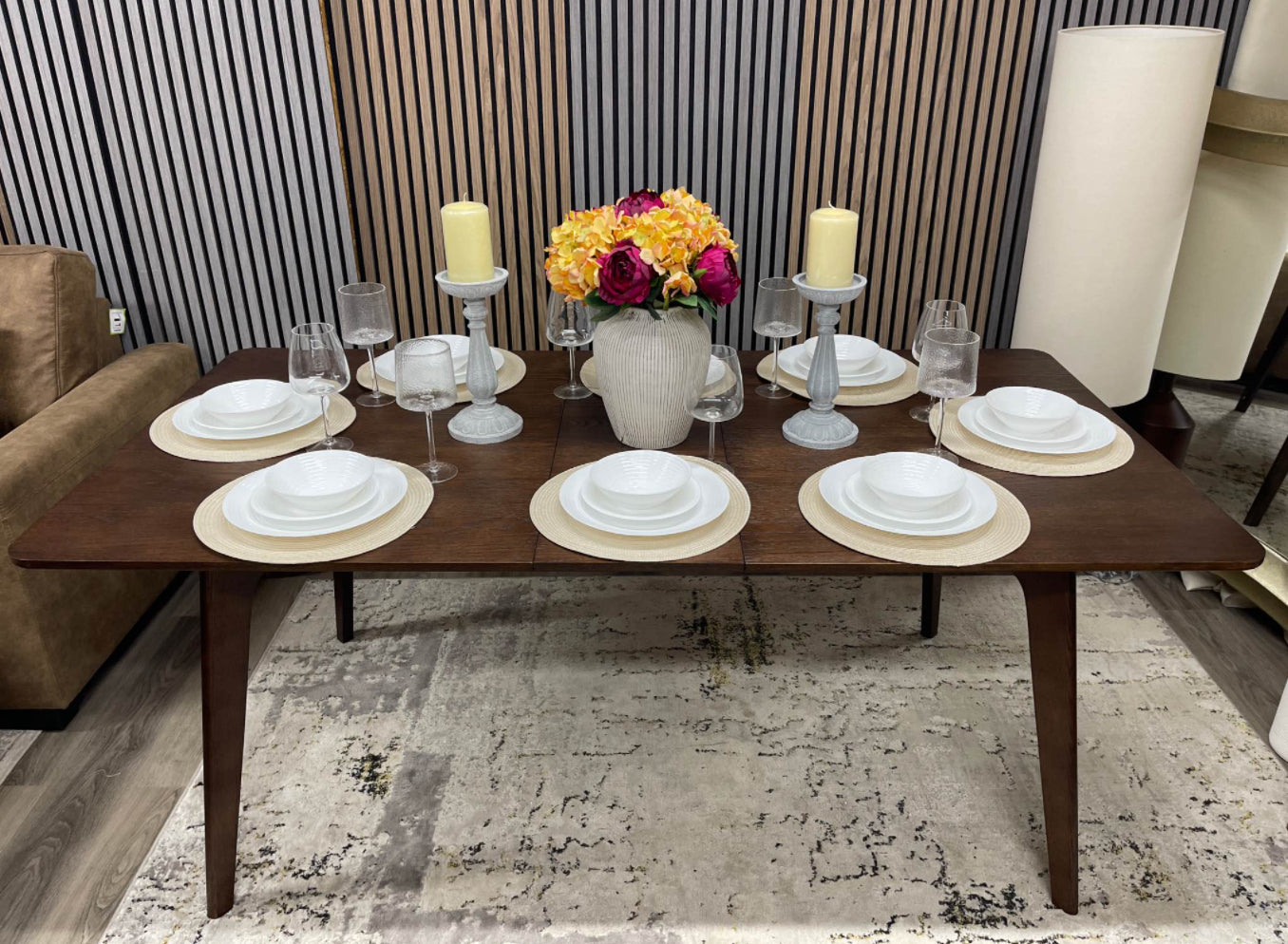 Cult Furniture Rectangular Extendable Dining Table