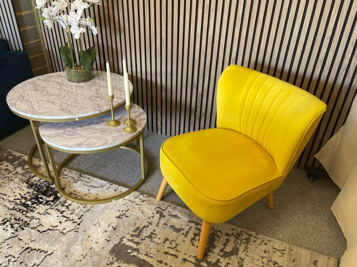 Yellow Accent Chair